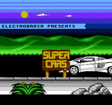 Super Cars (USA) screen shot title